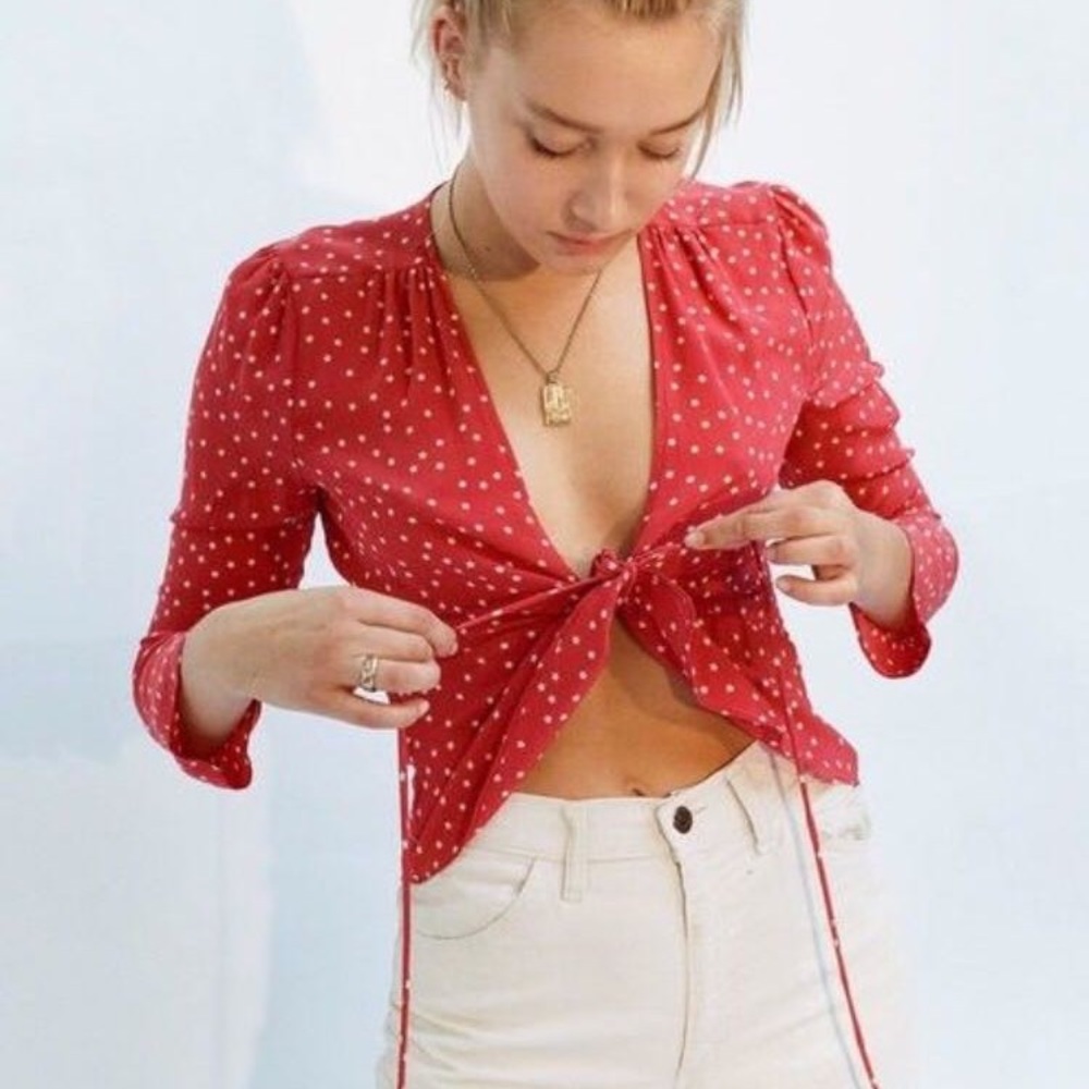 Realisation Par Bianca Red Star Top